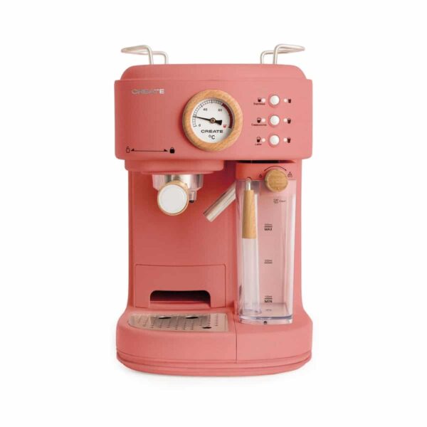 Espressor Retro semiautomat, CREATE, Thera Retro Pro, teracota