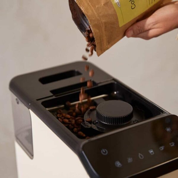 Espressor automat cu rasnita, CREATE, Thera Matic Touch, crem