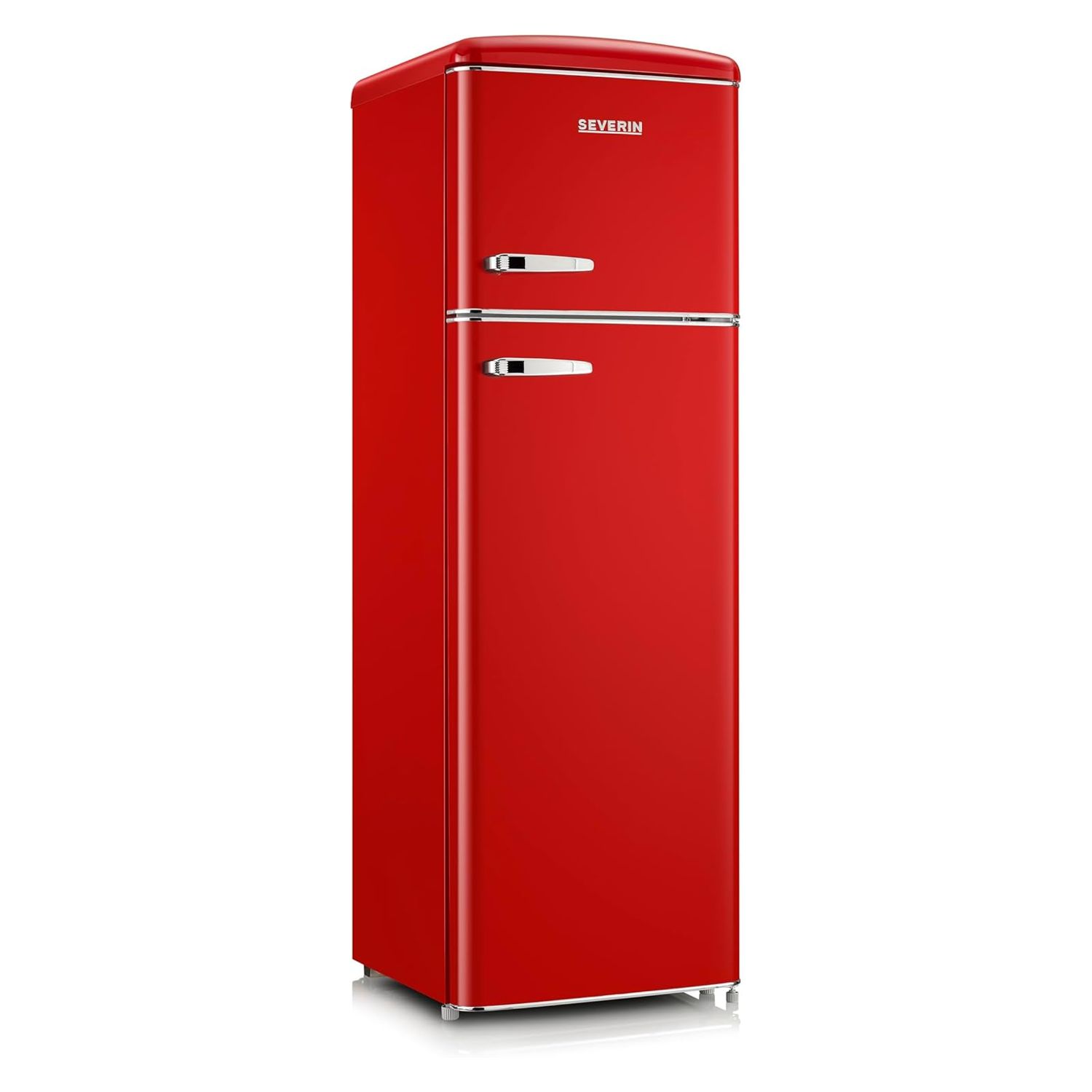 Frigider Retro, Severin, S8983, 246 litri, rosu