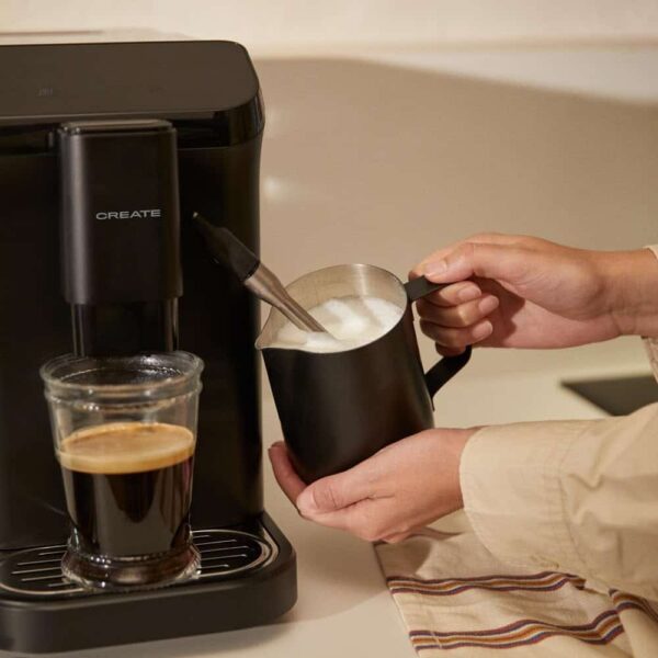 Espressor automat cu rasnita, CREATE, Thera Matic Touch, negru mat