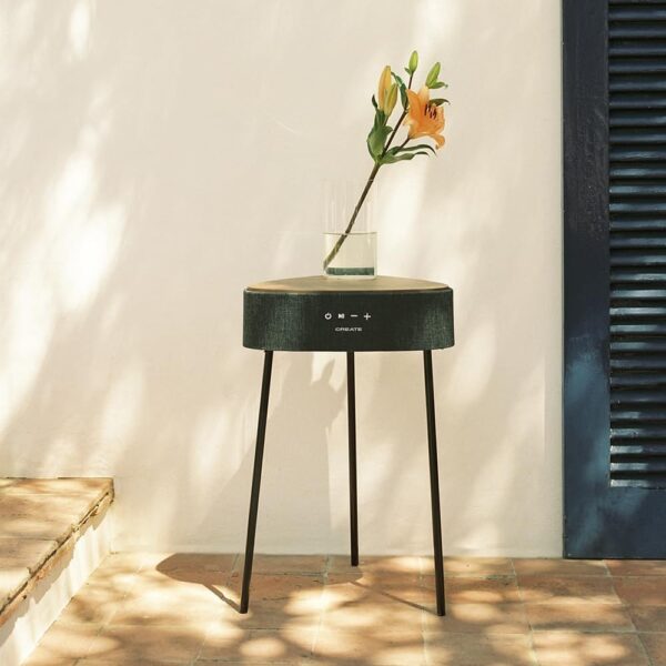 Masuta de cafea cu boxa incorporata Speaker Table 180º, CREATE, wenge