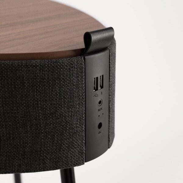 Masuta de cafea cu boxa incorporata Speaker Table 180º, CREATE, wenge