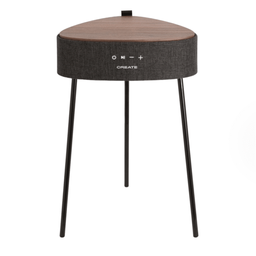 Masuta de cafea cu boxa incorporata Speaker Table 180º, CREATE, wenge