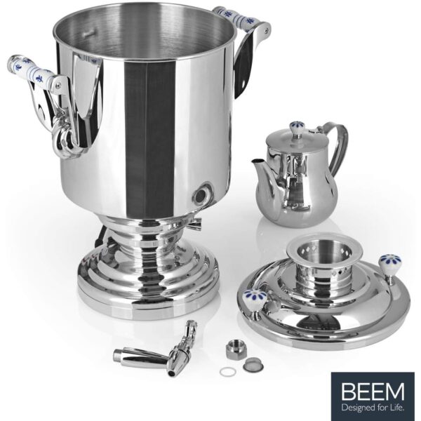 Samovar electric profesional, BEEM, Samovar Katharina, 15 litri, inox