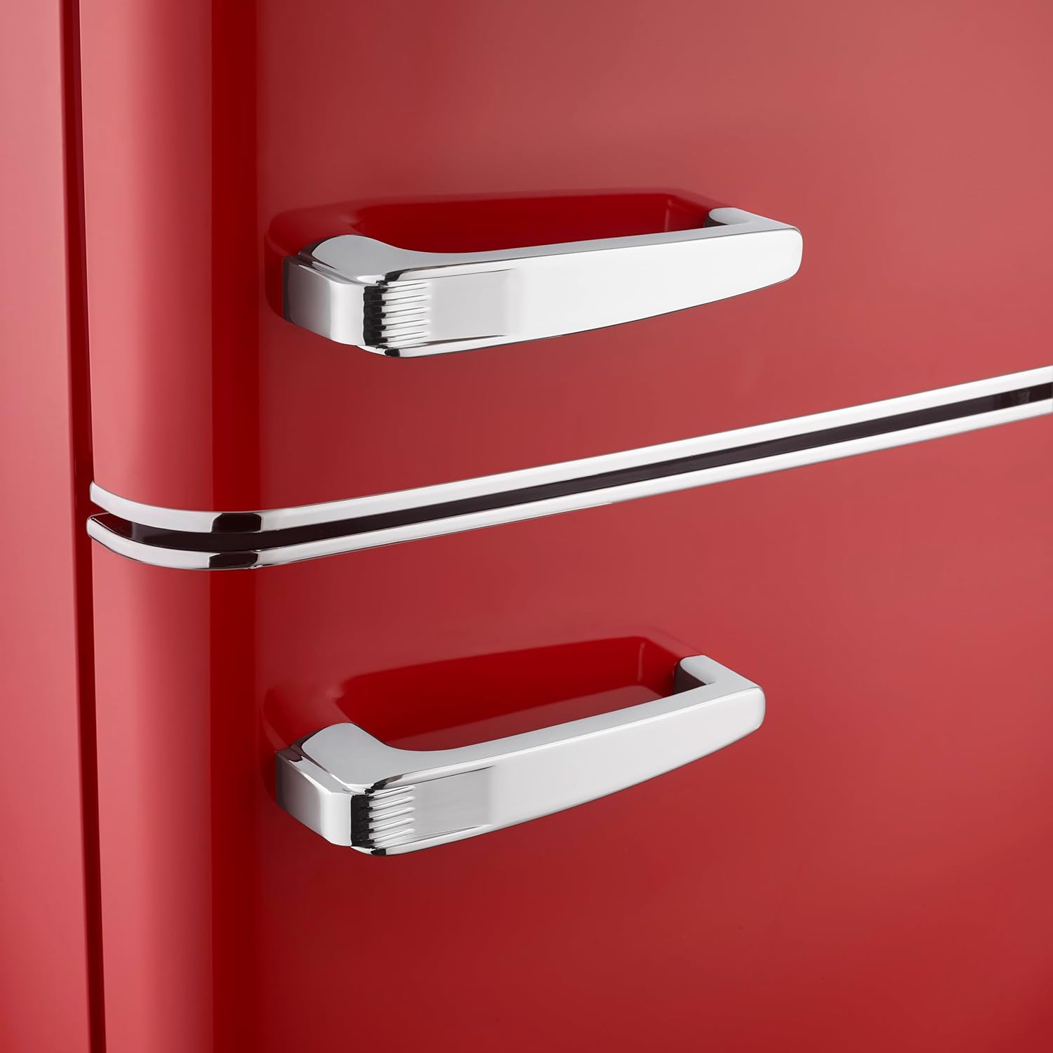 Frigider Retro, Severin, S8983, 246 litri, rosu