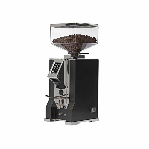 Rasnita profesionala de cafea, Eureka, Mignon Dolce Vita, 300 g, lame diamant, negru mat