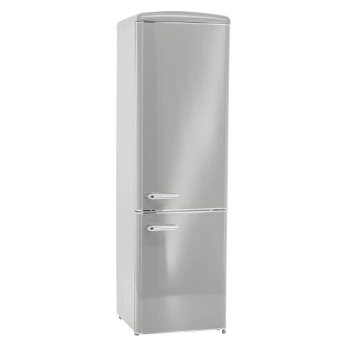 Combina frigorifica Retro, Exquisit, 244 litri, gri