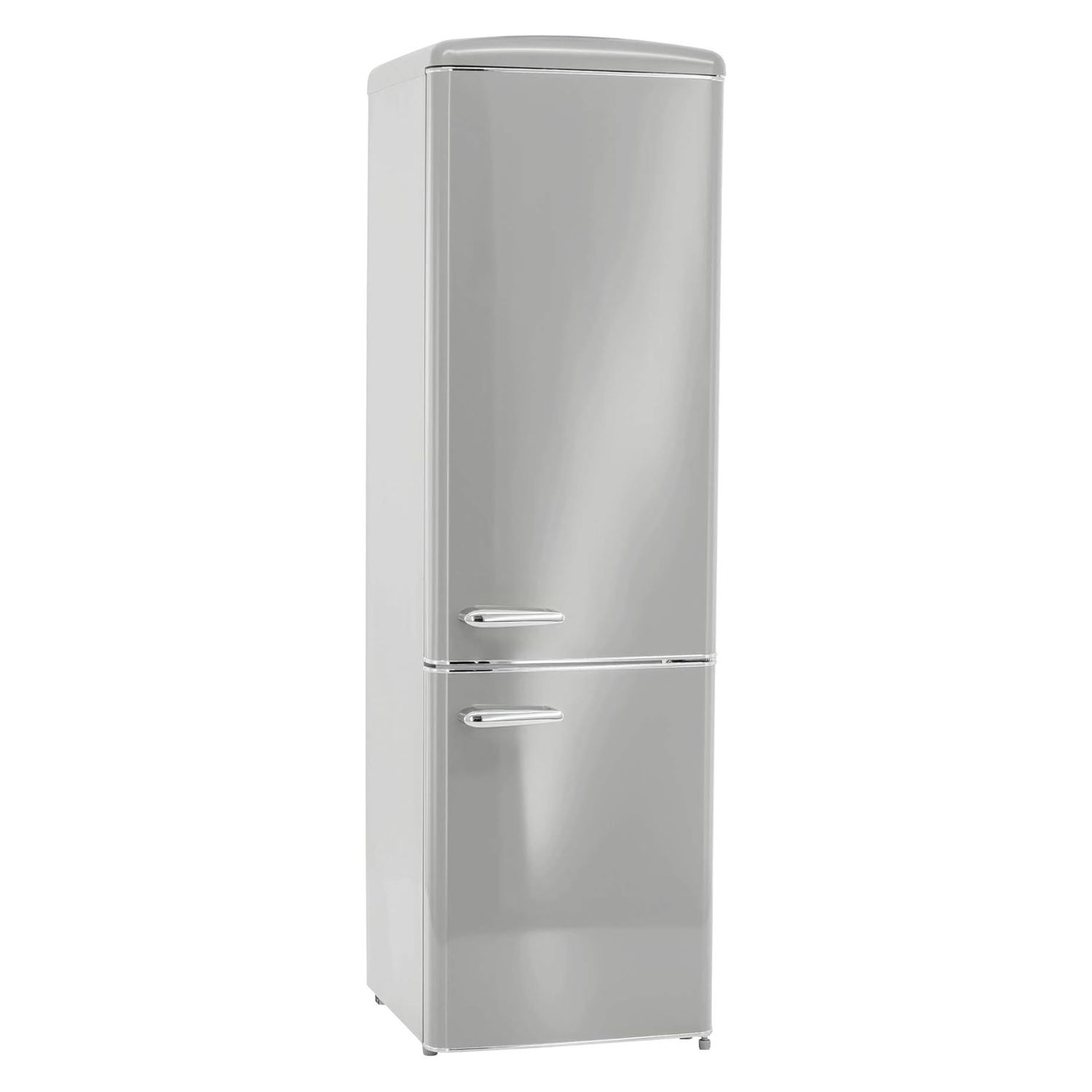 Combina frigorifica Retro, Exquisit, 244 litri, gri