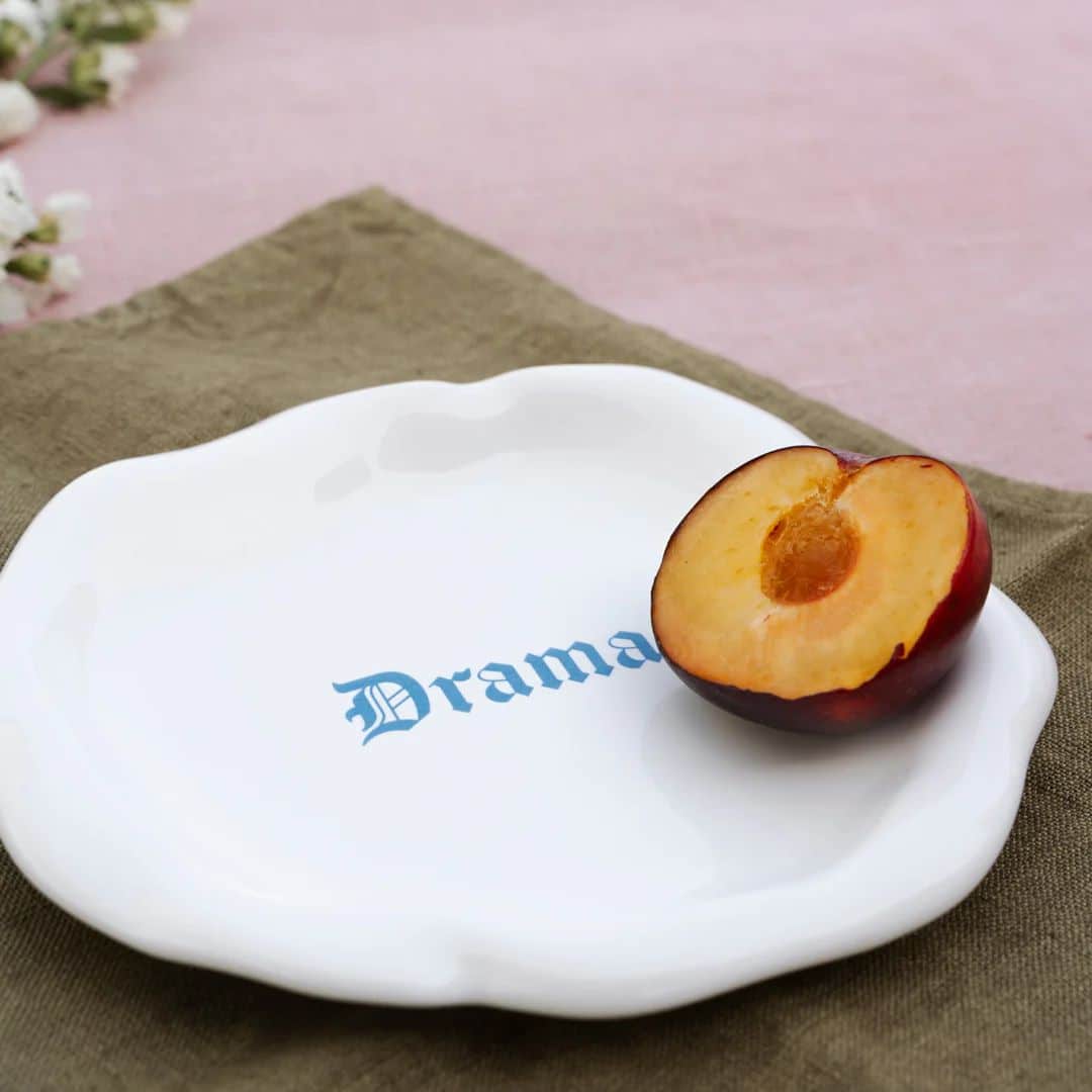 Farfurie ceramica, Incartato Ceramics, Drama, The Issues Collection, Ø 17 cm, alb