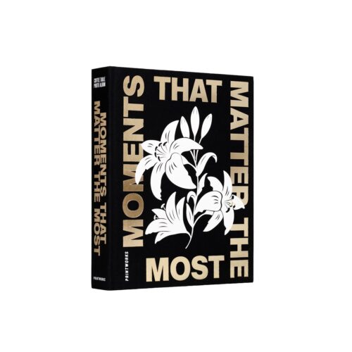 Album foto 60 de poze 10 x 15 cm, Printworks, Moments that Matter the Most, negru