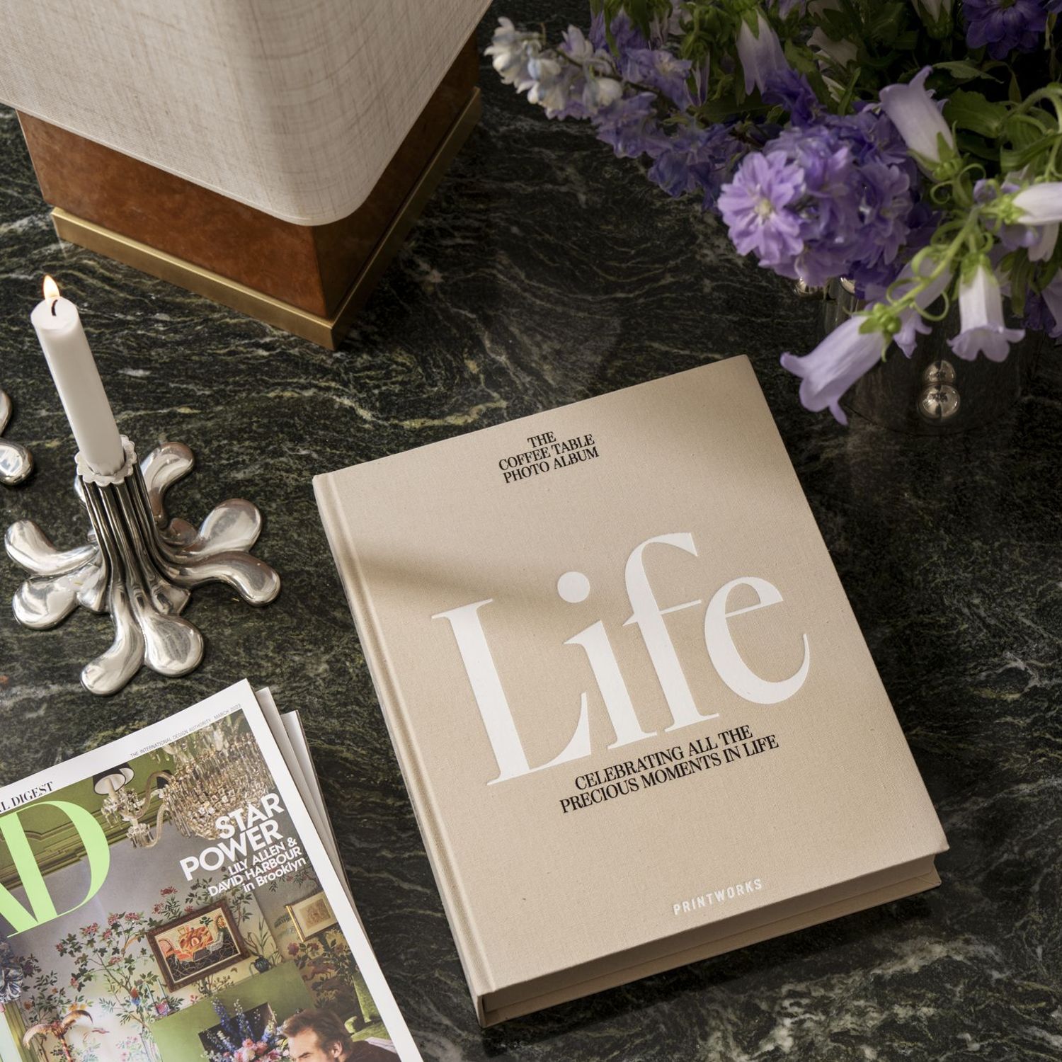 Album foto 60 de poze 10 x 15 cm, Printworks, Life Large, bej