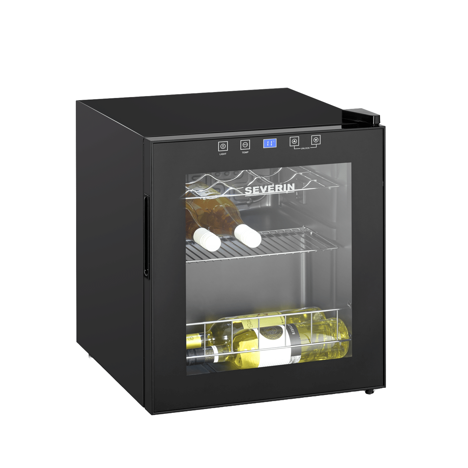 Racitor de vin, 15 sticle, Severin, S8907, negru