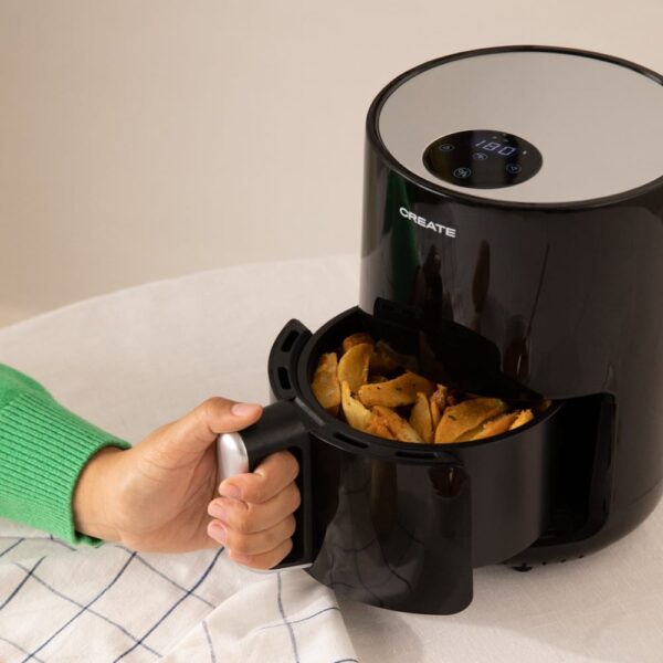 Friteuza cu aer cald, CREATE, Air Fryer, 1.5 l, negru