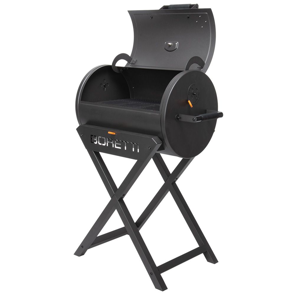 Gratar pe carbuni, Boretti, FRATELLO 2.0, negru