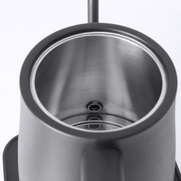 Fierbator apa pour-over, Caso Germany, Coffee Classic Kettle, 0.6 litri, negru mat