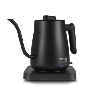 Fierbator apa pour-over, Caso Germany, Coffee Classic Kettle, 0.6 litri, negru mat