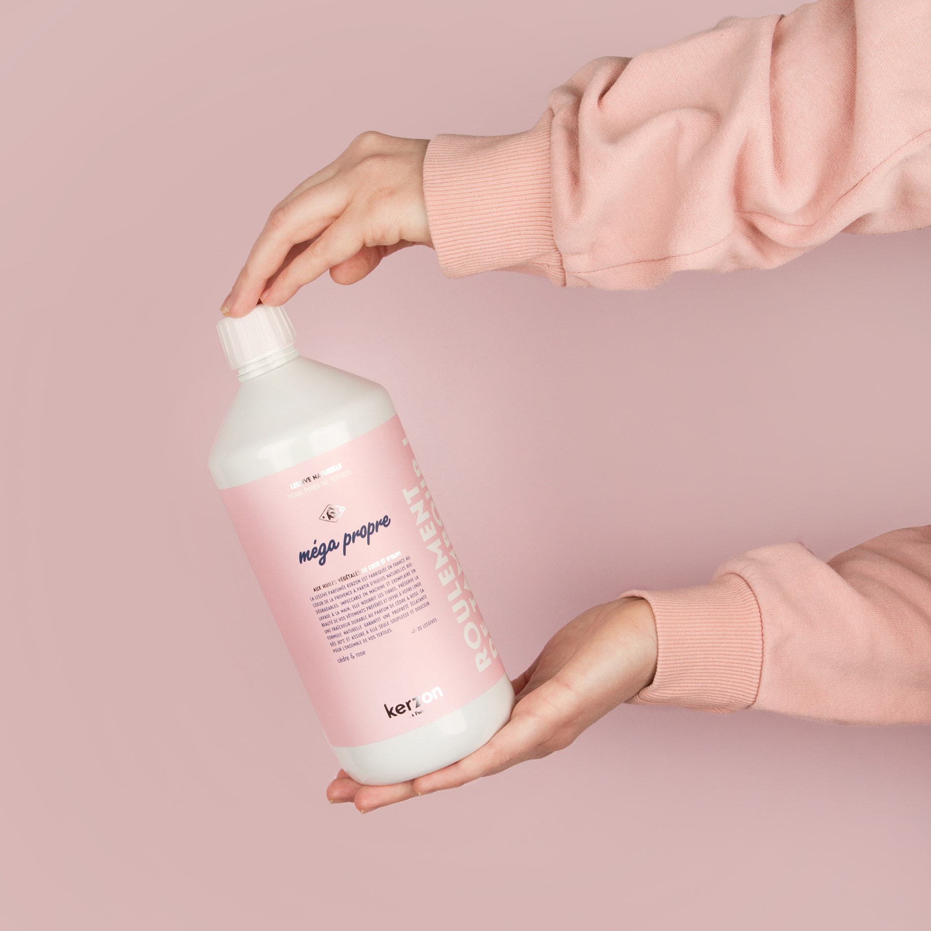 Rezerva detergent de rufe universal, Kerzon Paris, Méga Propre, 3000 ml