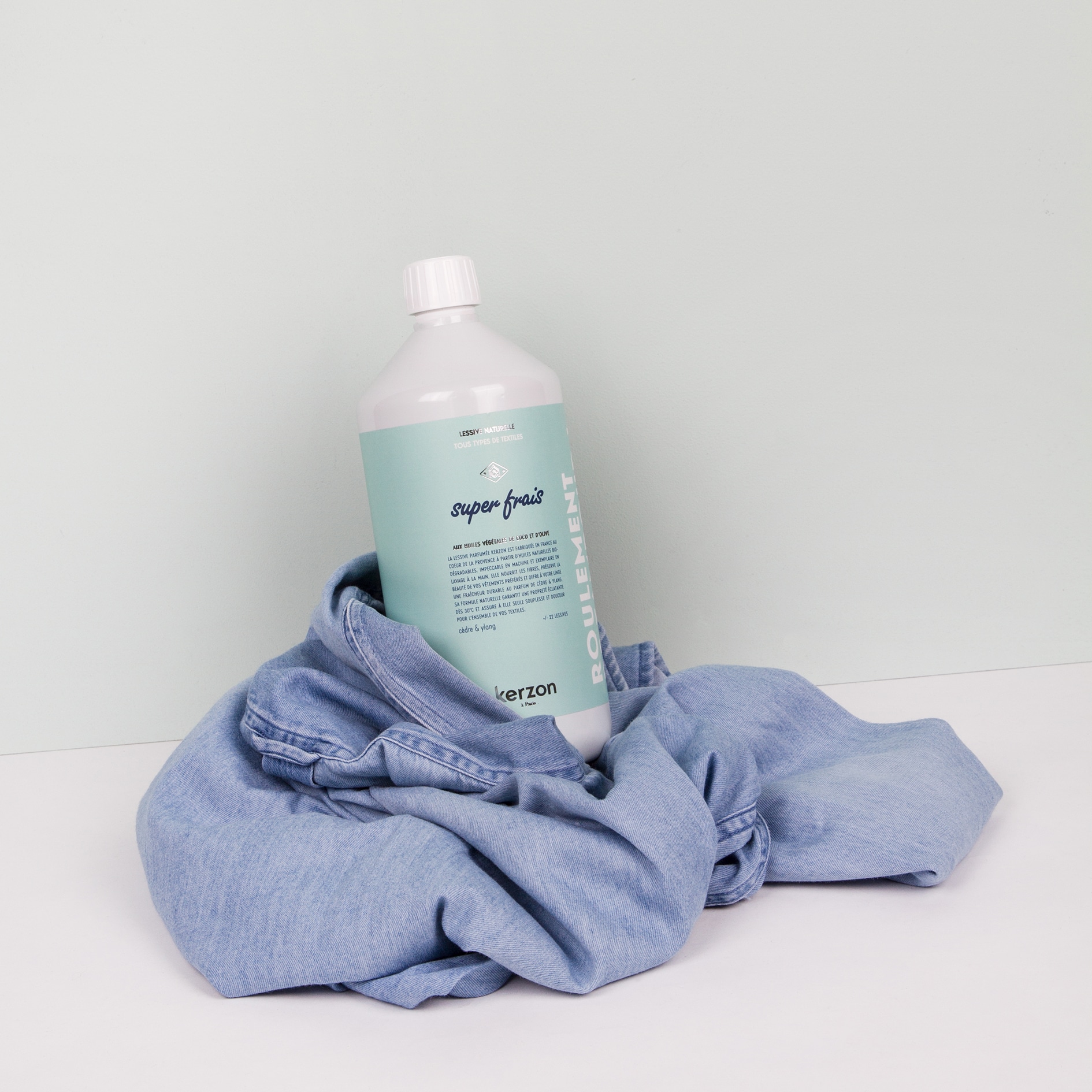 Rezerva detergent de rufe universal, Kerzon Paris, Super Frais, 3000 ml