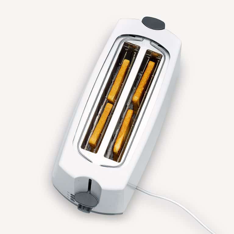 Prajitor de paine, Severin, S2234, 4 felii, alb