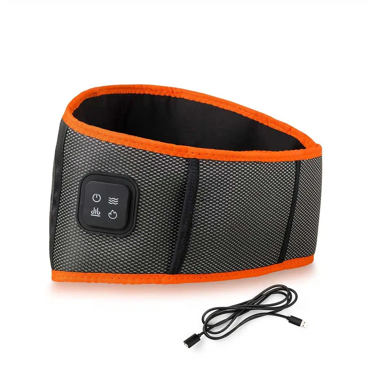 Centura cu vibromasaj si caldura, Medivon, Orion, negru