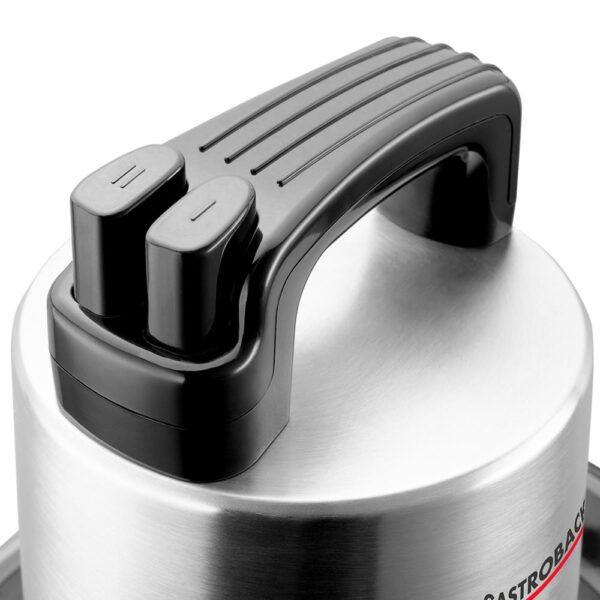 Tocator electric profesional, Gastroback, Design Multi Chopper, 1600 W, 5 litri, inox