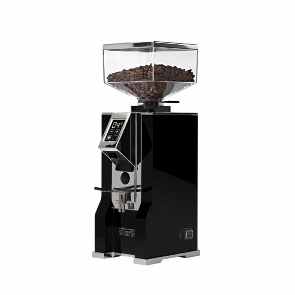 Rasnita profesionala de cafea, Eureka, Mignon Stark, 300 g, lame diamant, negru mat