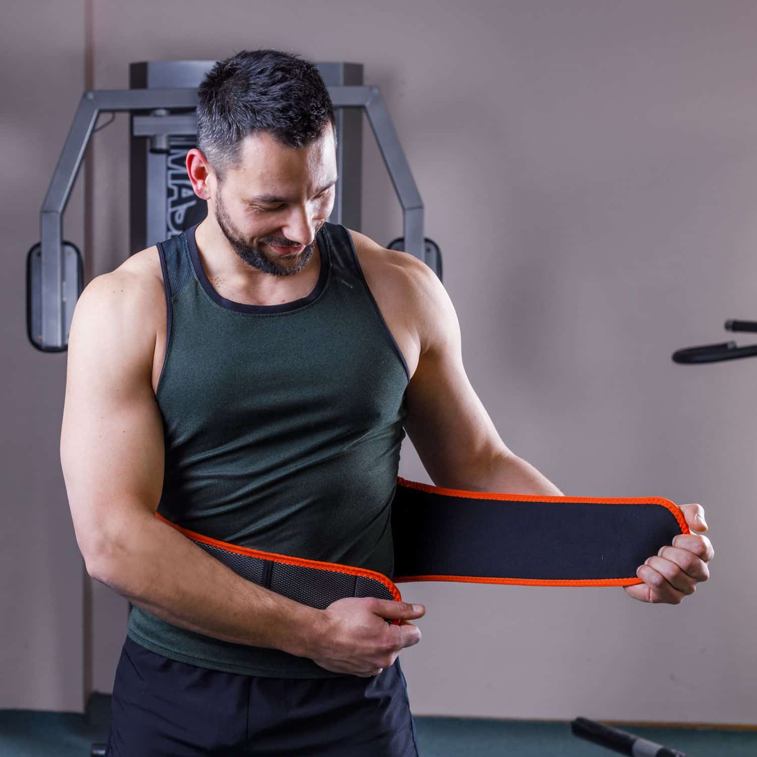 Centura cu vibromasaj si caldura, Medivon, Orion, negru