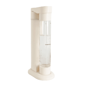 Aparat pentru apa carbogazoasa, CREATE, Soda Maker Studio, 1 litru, crem