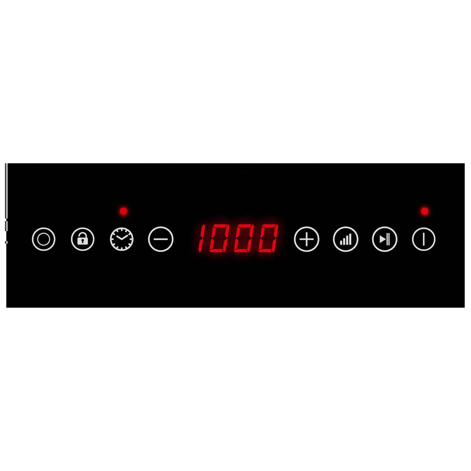 Plita electrica vitroceramica, Steba Germany, HK30, o zona, 18.5 cm, negru