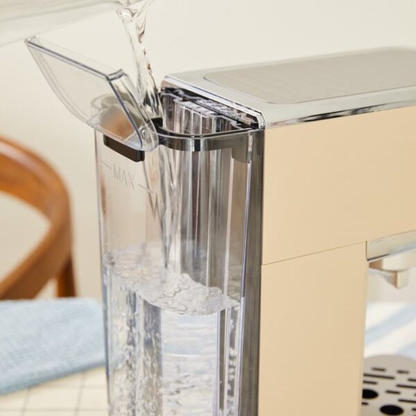 Espressor Retro semiautomat, CREATE, Thera Classic Compact, bej