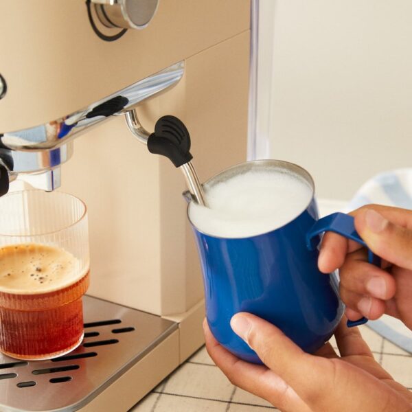 Espressor Retro semiautomat, CREATE, Thera Classic Compact, bej