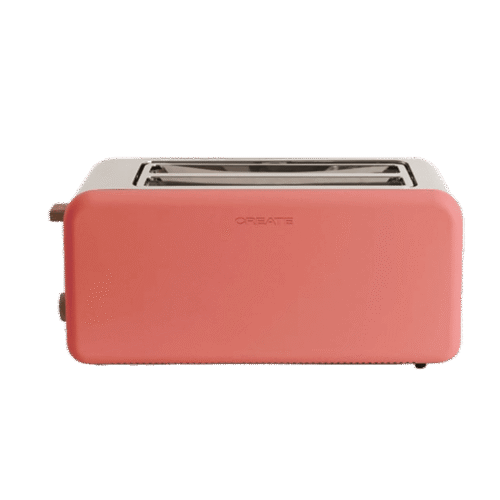 Prajitor de paine, CREATE, Retro XL, 2 felii, teracota