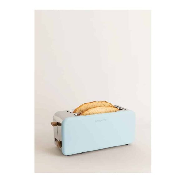 Prajitor de paine, CREATE, Retro XL, 2 felii, bleu pastel