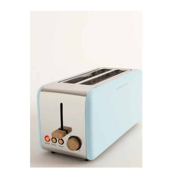 Prajitor de paine, CREATE, Retro XL, 2 felii, bleu pastel