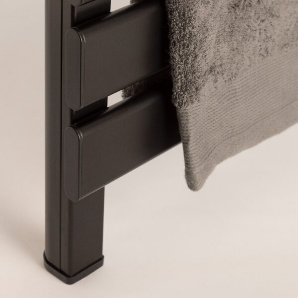 Radiator electric de perete pentru baie, CREATE, Warm Towel Mini, negru