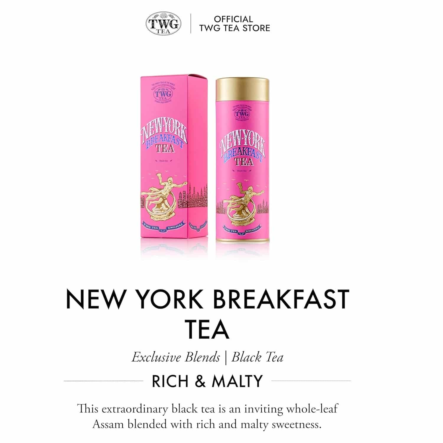 Ceai negru premium, TWG Tea, New York Breakfast Tea - Haute Couture, 100 g
