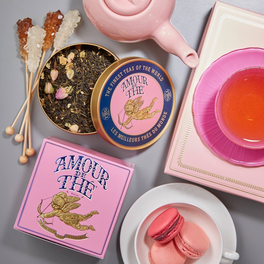Ceai negru premium, TWG Tea, Mon Amour Tea - Caviar Tin, 100 g