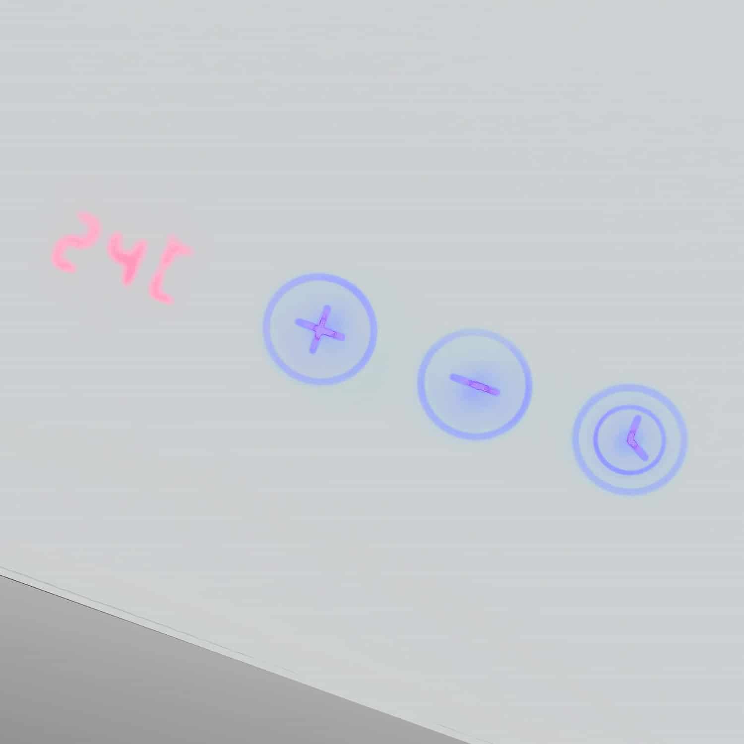 Incalzitor electric pentru baie port-prosop, Eurom, Sani 400 Wifi, alb