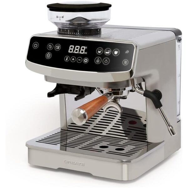 Espressor semiautomat, CREATE, Thera Advance Touch, 20 bari, inox