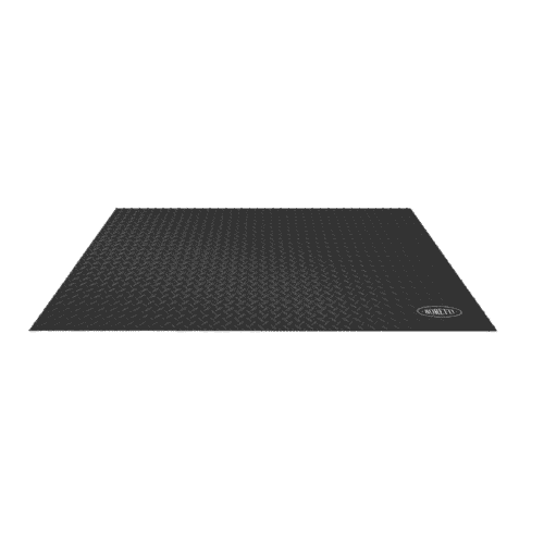 Covor protectie pentru gratar, Boretti, BBA103, Barbecue Floor Mat, 120 x 80 cm, antracit