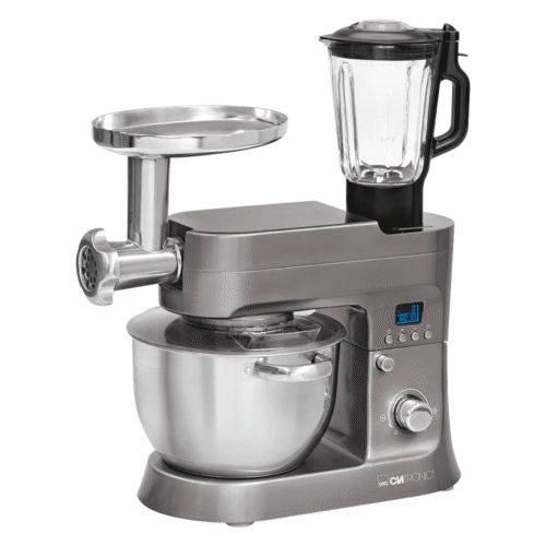 Robot de bucatarie multifunctional, Clatronic, KM3674, inox