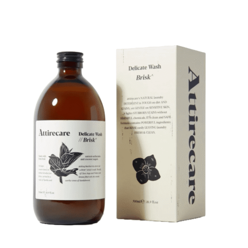 Detergent de rufe natural universal, Attirecare, Delicate Wash Brisk, 20 spalari, 500 ml