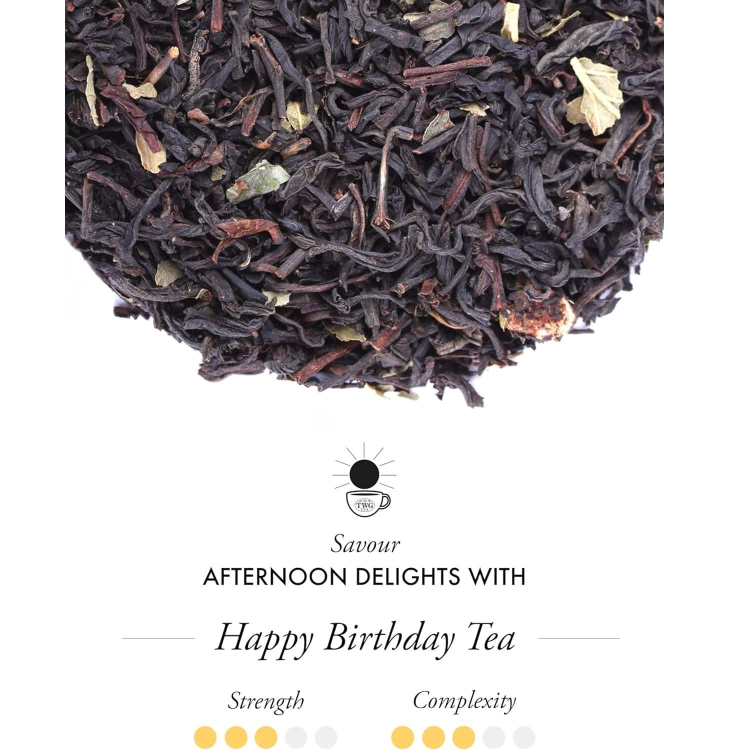 Ceai negru premium, TWG Tea, Happy Birthday Tea - Caviar Tin, 100 g