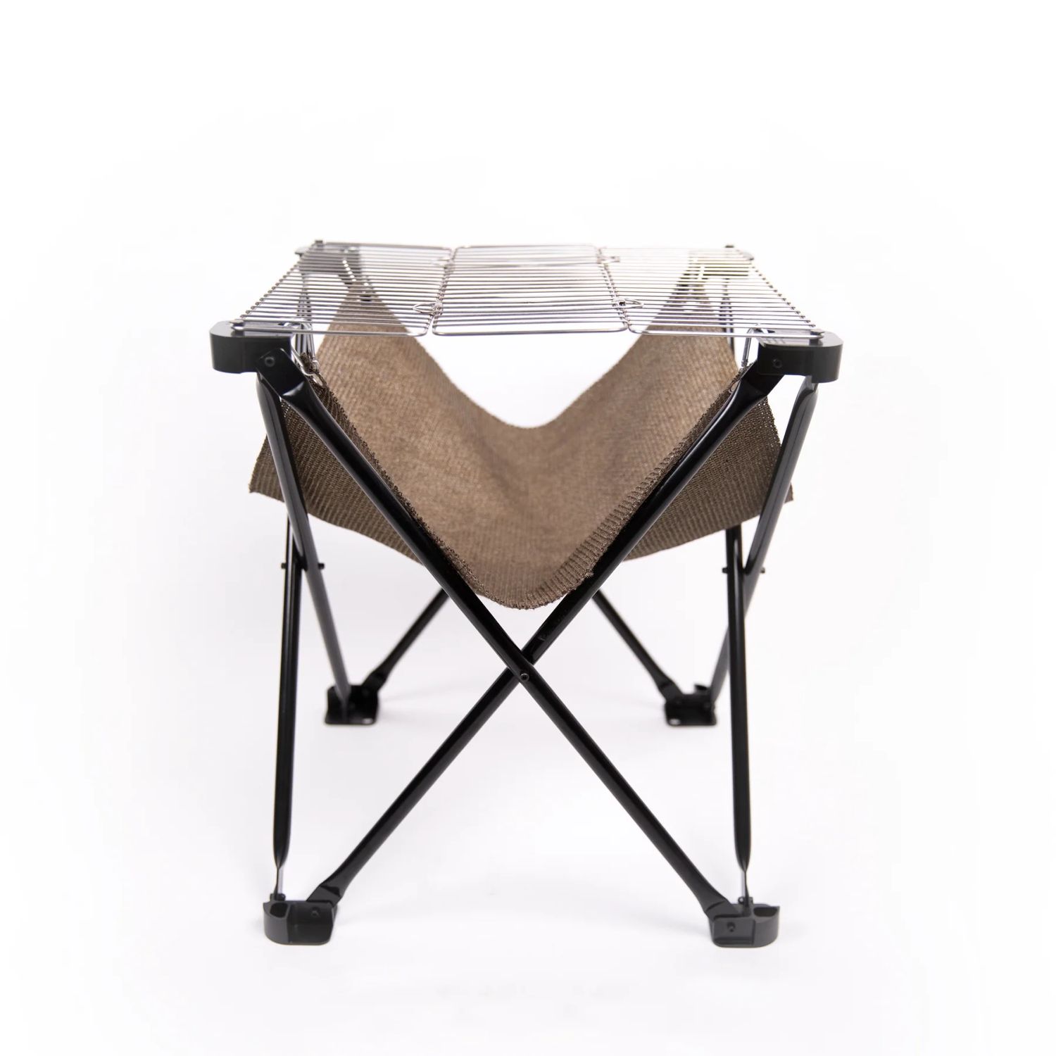 Gratar pliabil, DesignNest, Folding Fire BBQ + Campfire, negru