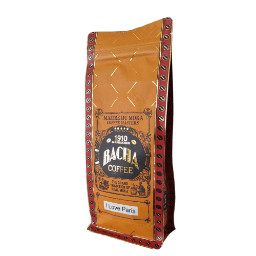 Cafea boabe premium 100% Arabica, Bacha Coffee, I Love Paris, 250 g