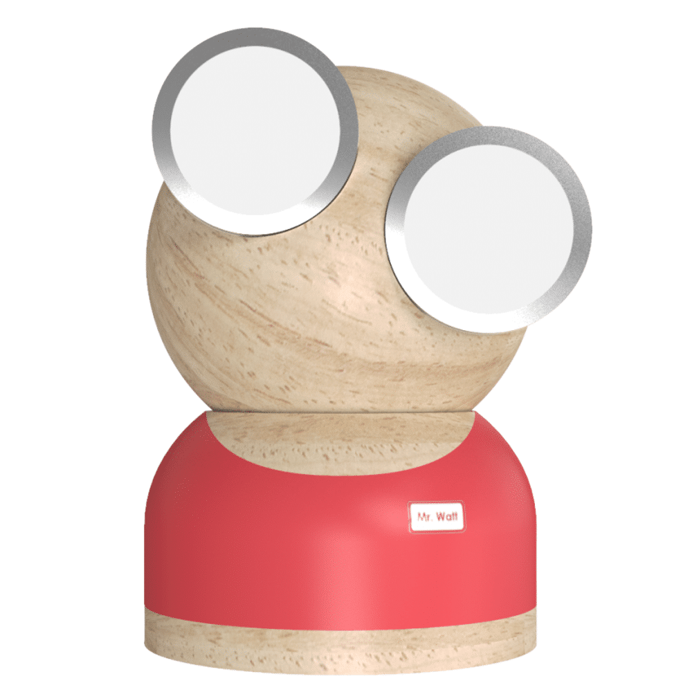 Lampa de veghe, DesignNest, Mr. Watt, rosu