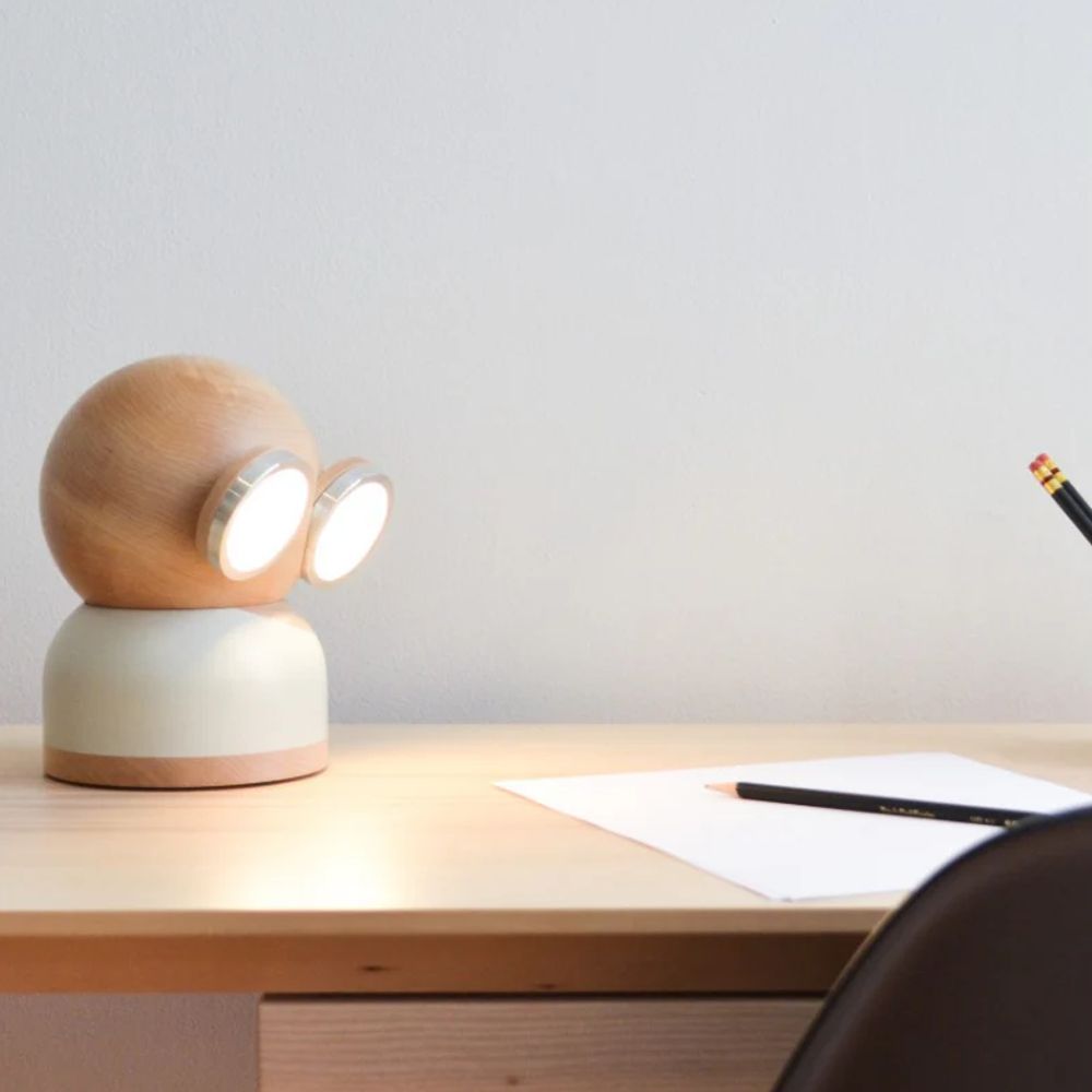 Lampa de veghe, DesignNest, Mr. Watt, alb