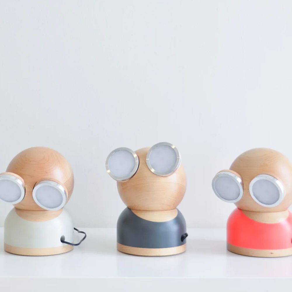 Lampa de veghe, DesignNest, Mr. Watt, alb