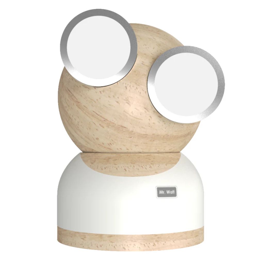 Lampa de veghe, DesignNest, Mr. Watt, alb