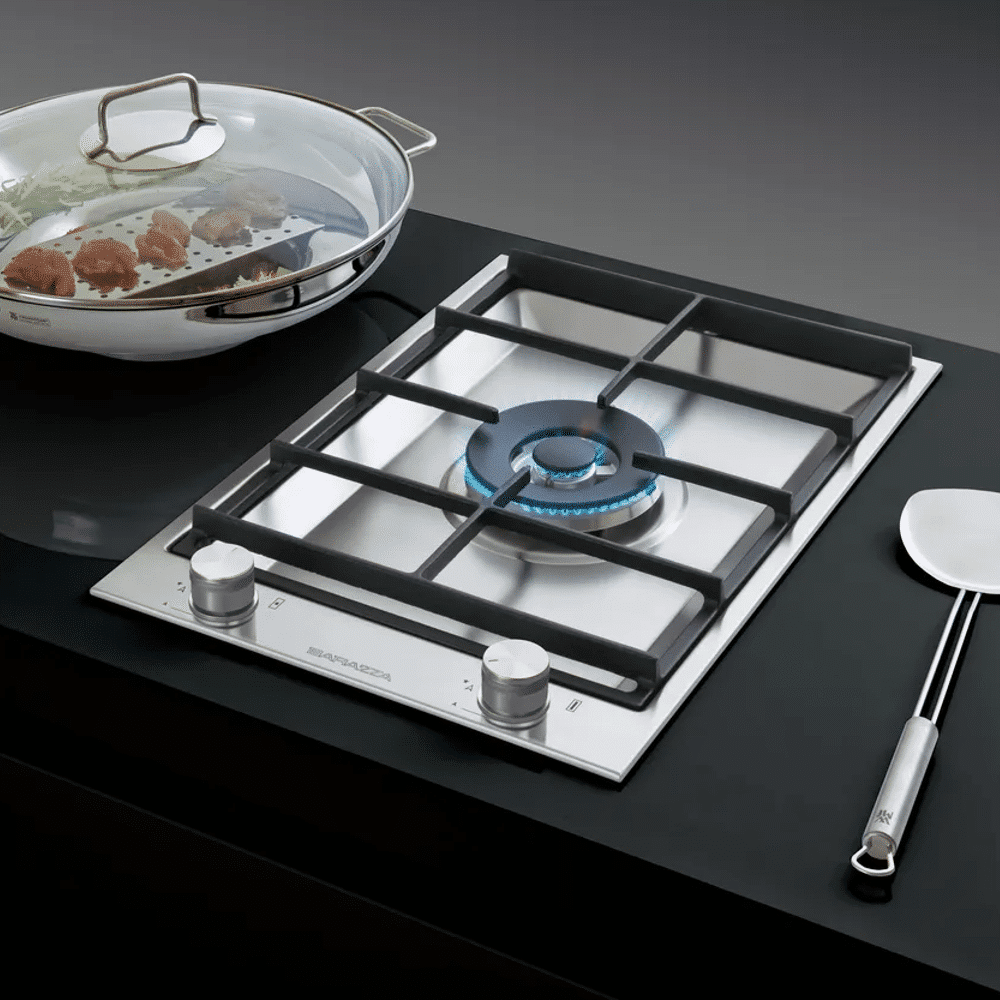 Plita incorporabila pe gaz, Barazza, B-Free, 1 arzator, 36 cm, inox